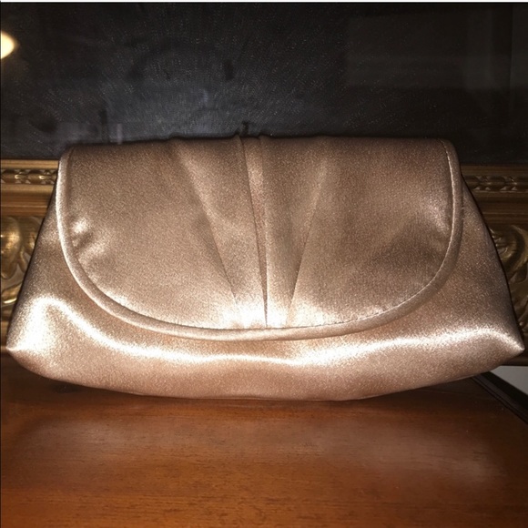 Champagne gold clutch and handbag - Picture 2 of 8